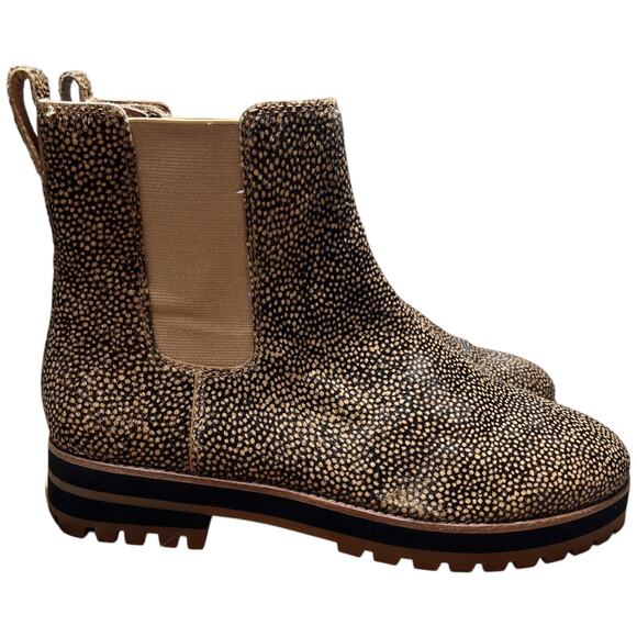 Madewell Shoes - MADEWELL The Ivy Chelsea Women's Size 9.5 Boot Mini Dot Calf Hair Lug Sole MA427